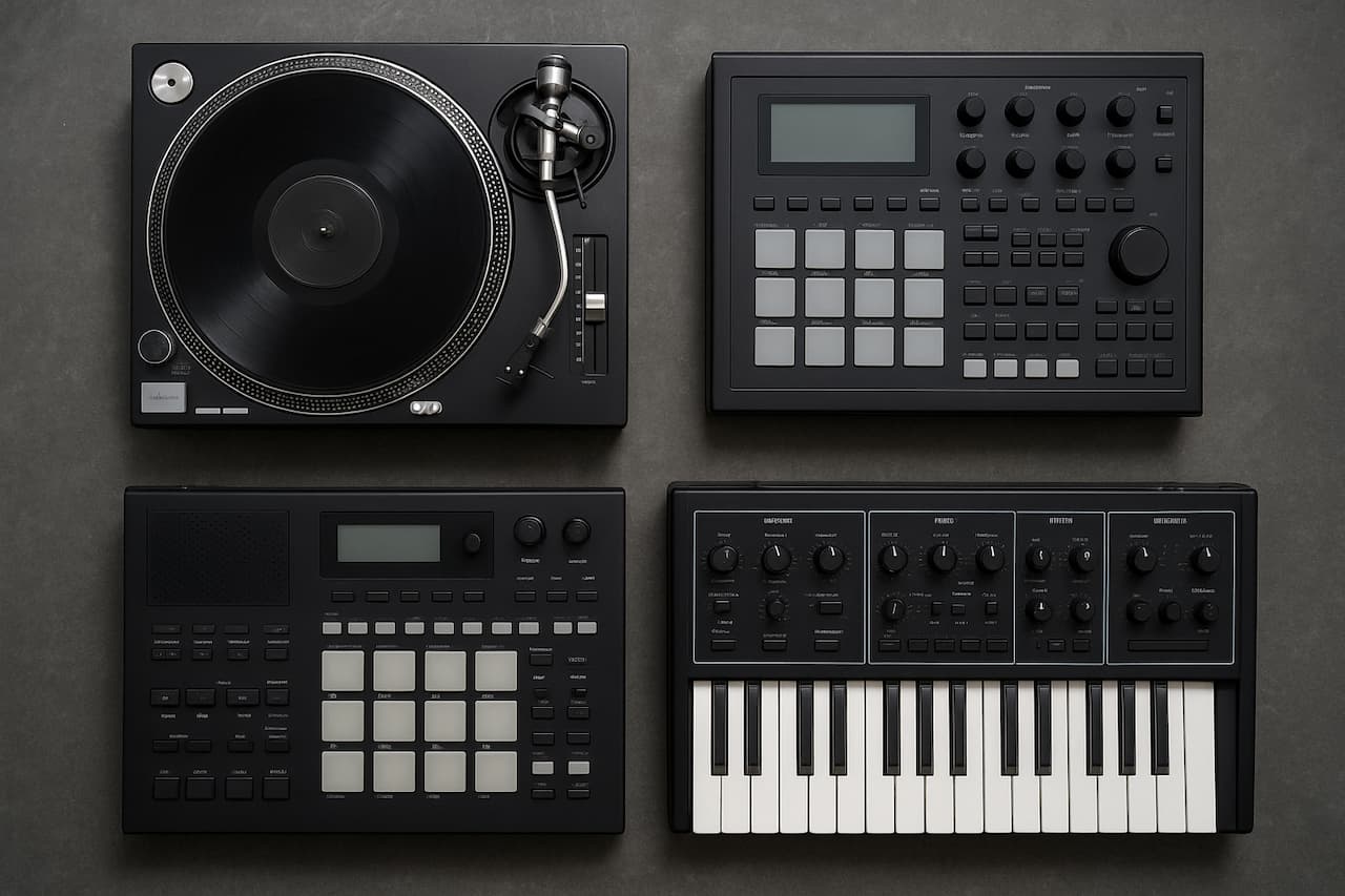 سازهای مورد استفاده در سبک هیپ هاپ