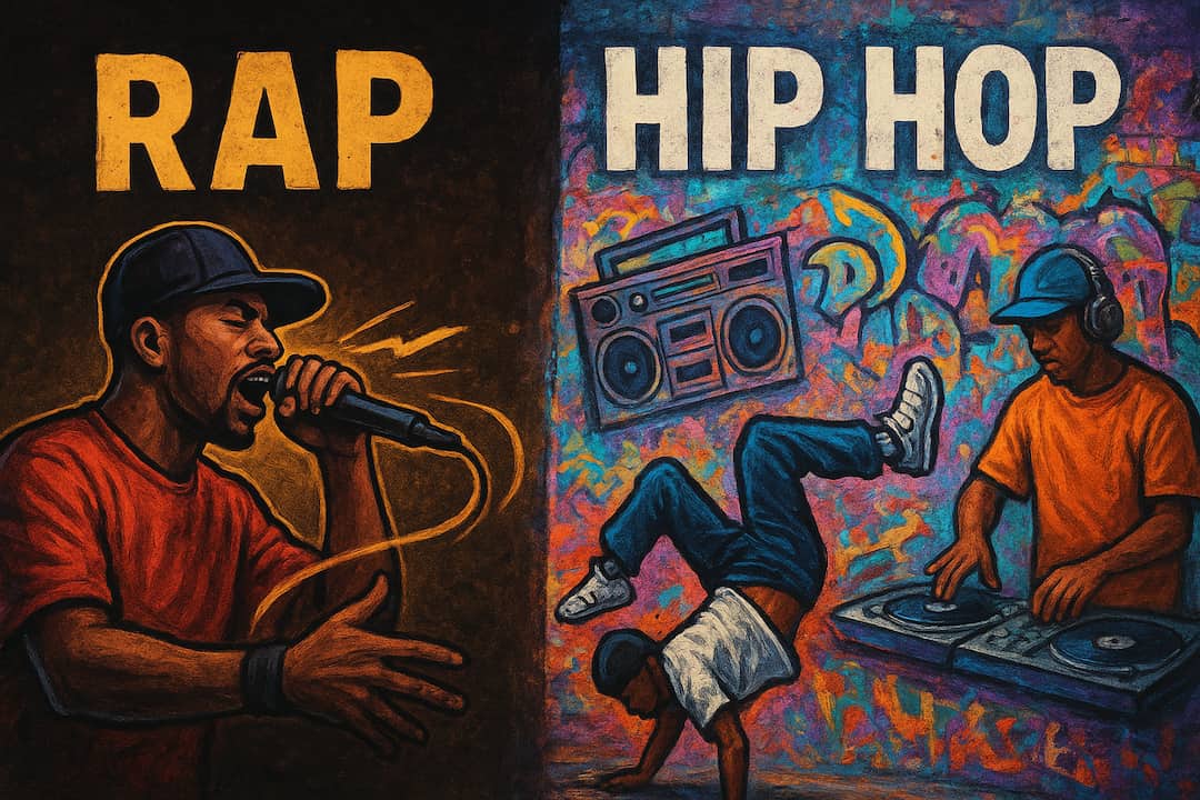 تفاوت بین رپ و هیپ هاپ
