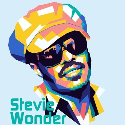 پوستر برای گلچین آثار استیوی واندر