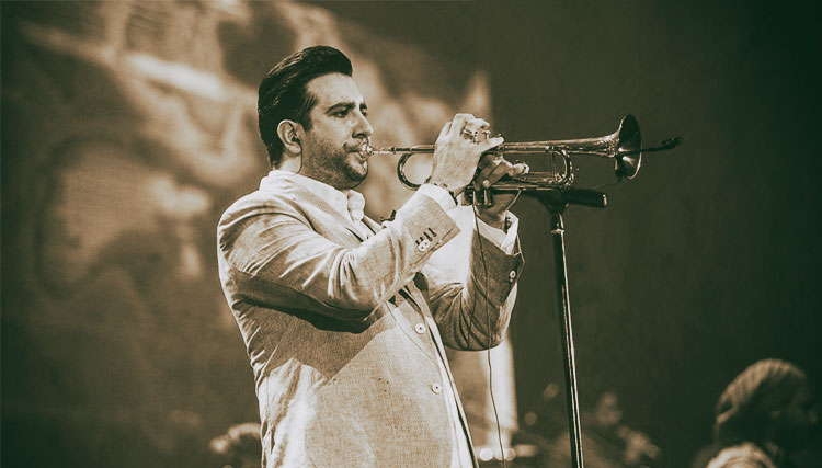 ترومپت نوازی امید حاجیلی