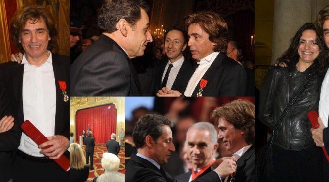 ژان میشل ژار نشان لژیون دونور را دریافت کرد