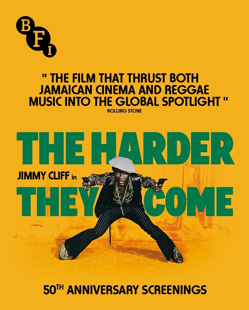پوستر فیلم The Harder They Come (1972) با بازی جیمی کلیف